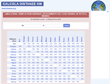 Tablet Screenshot of distanza.org